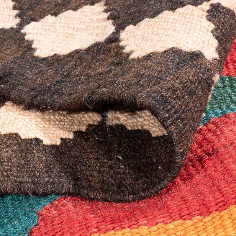 Biegacz Dywan Kelim - Stary - 315 x 170 cm - wielokolorowy