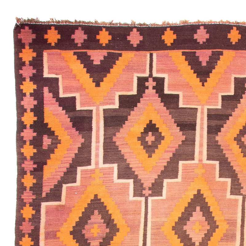 Dywan Kelim - Stary - 460 x 280 cm - wielokolorowy