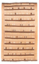Stary kilim Dywan 245x430cm