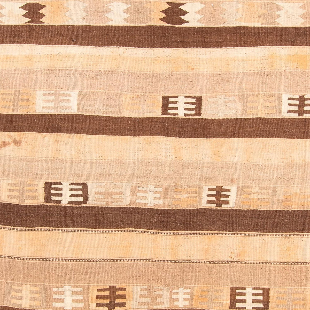 Dywan Kelim - Stary - 430 x 245 cm - wielokolorowy