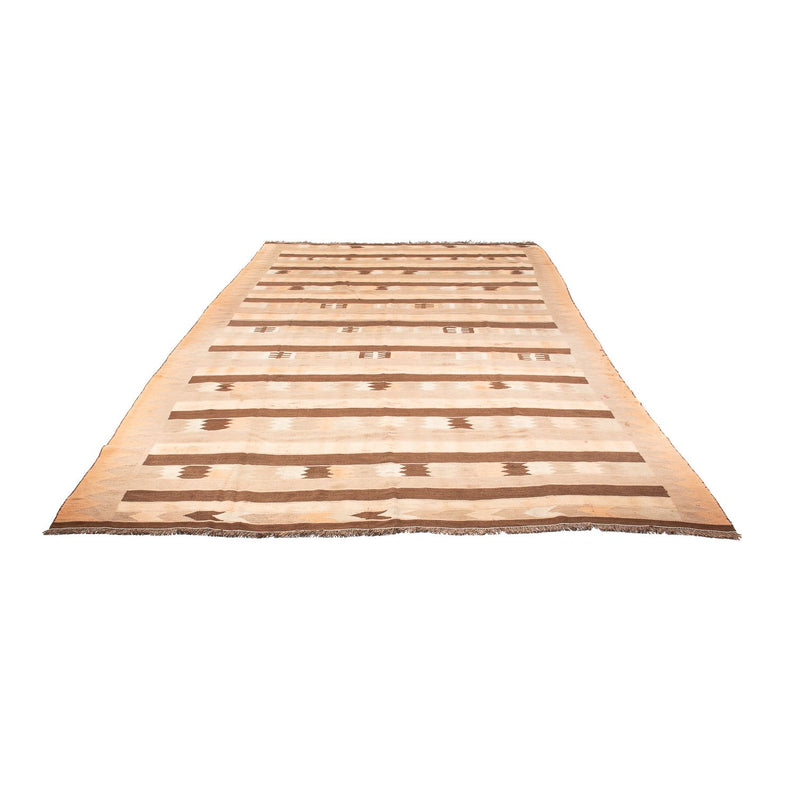 Dywan Kelim - Stary - 430 x 245 cm - wielokolorowy