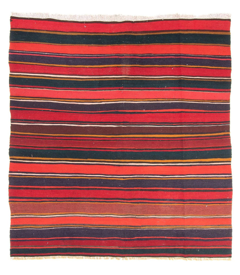 Dywan Kelim - Stary kwadratowy  - 215 x 190 cm - wielokolorowy