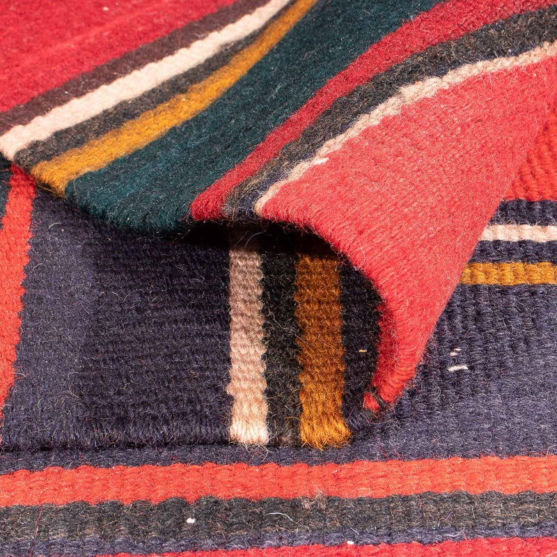 Dywan Kelim - Stary kwadratowy  - 215 x 190 cm - wielokolorowy