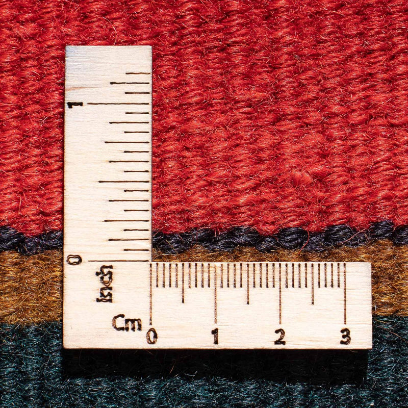 Dywan Kelim - Stary kwadratowy  - 215 x 190 cm - wielokolorowy