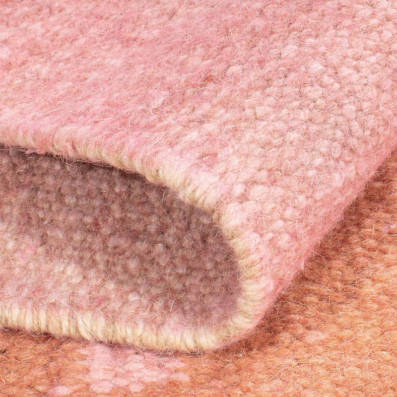 Dywan Kelim - modny - 179 x 117 cm - różowy