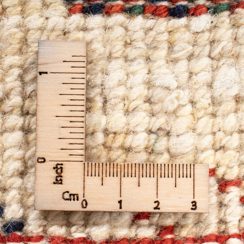 Dywan Gabbeh - perski - 135 x 84 cm - beżowy