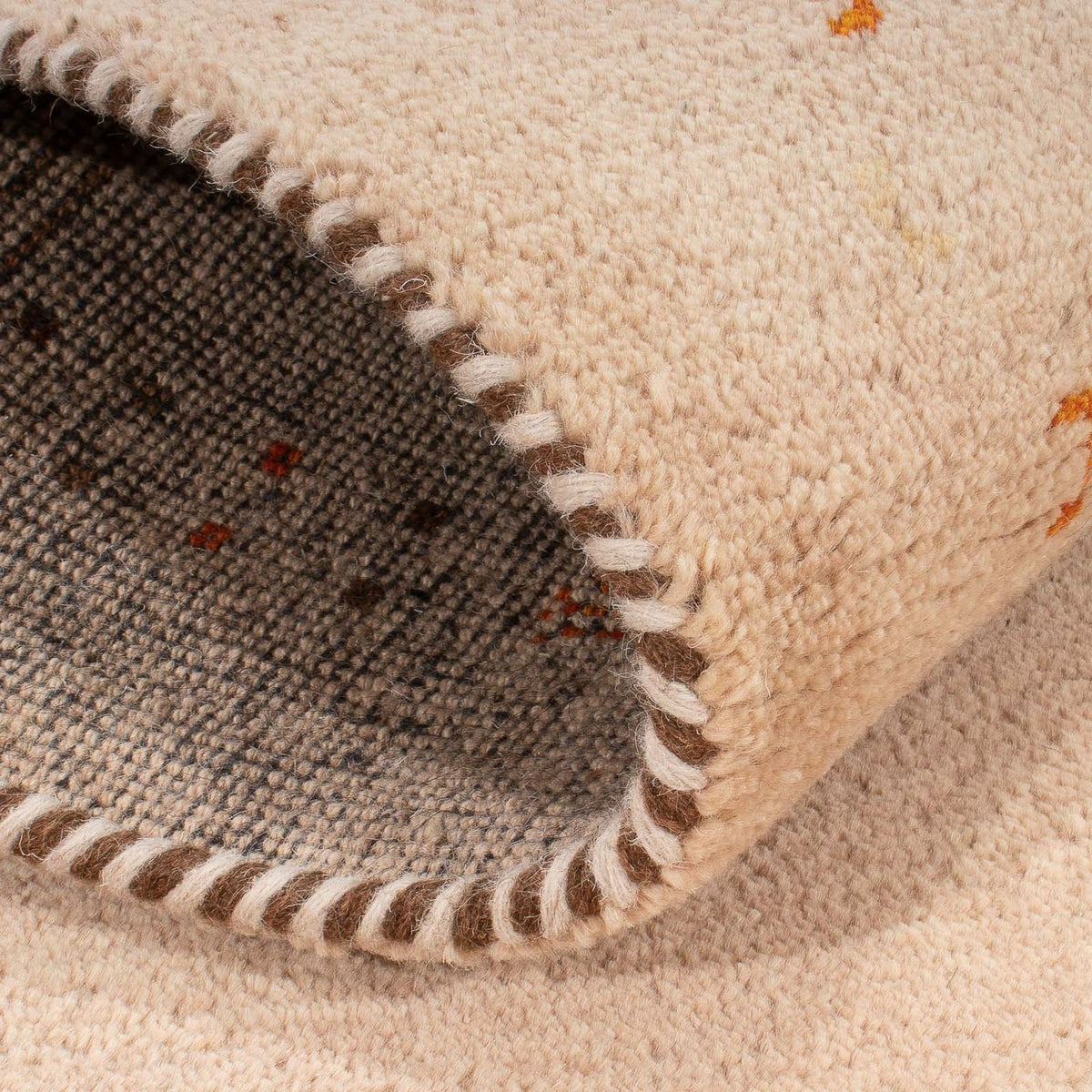 Dywan Gabbeh - Indus - 160 x 90 cm - beżowy