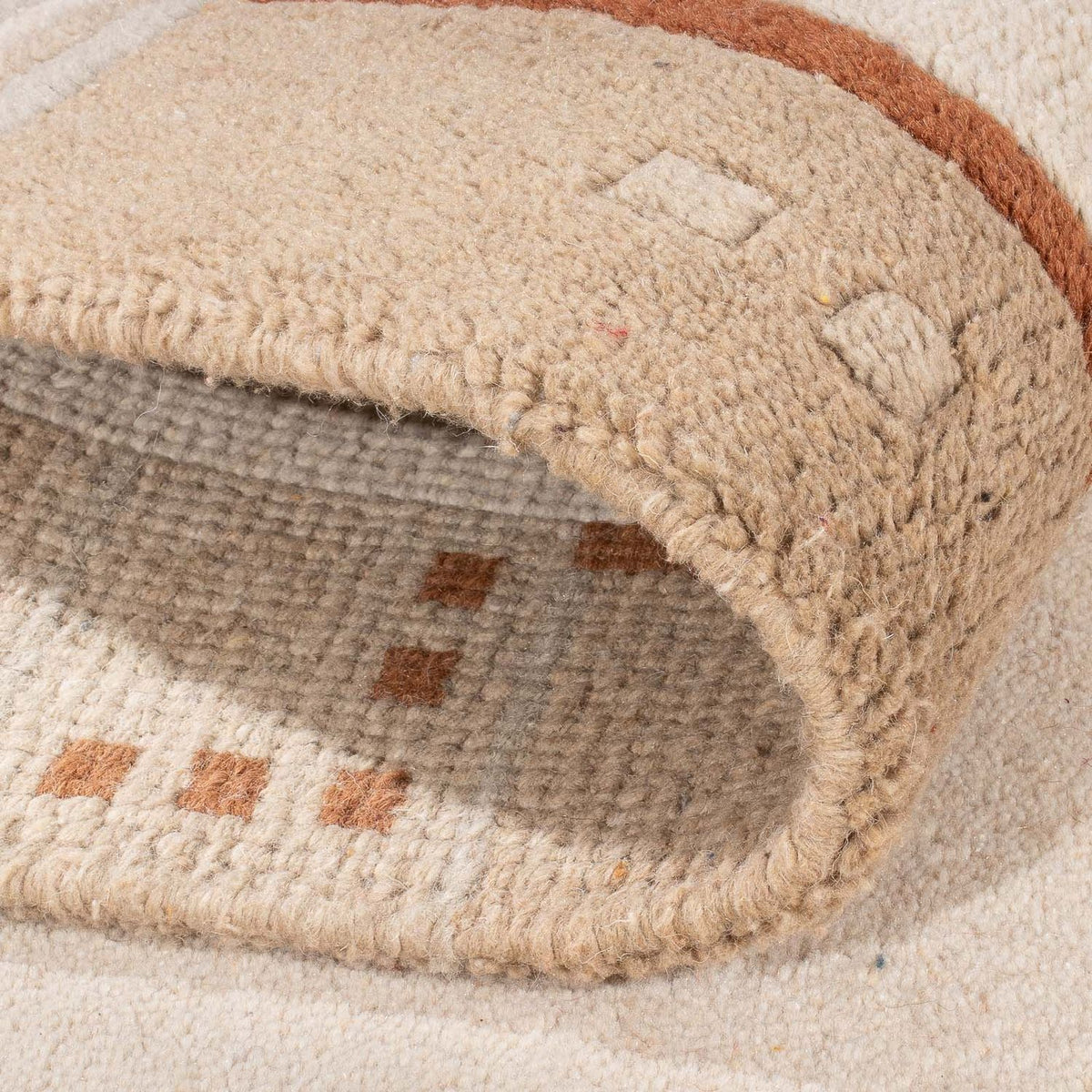 Dywan z Nepalu - 150 x 80 cm - beżowy