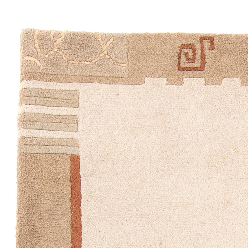 Dywan z Nepalu - 150 x 80 cm - beżowy