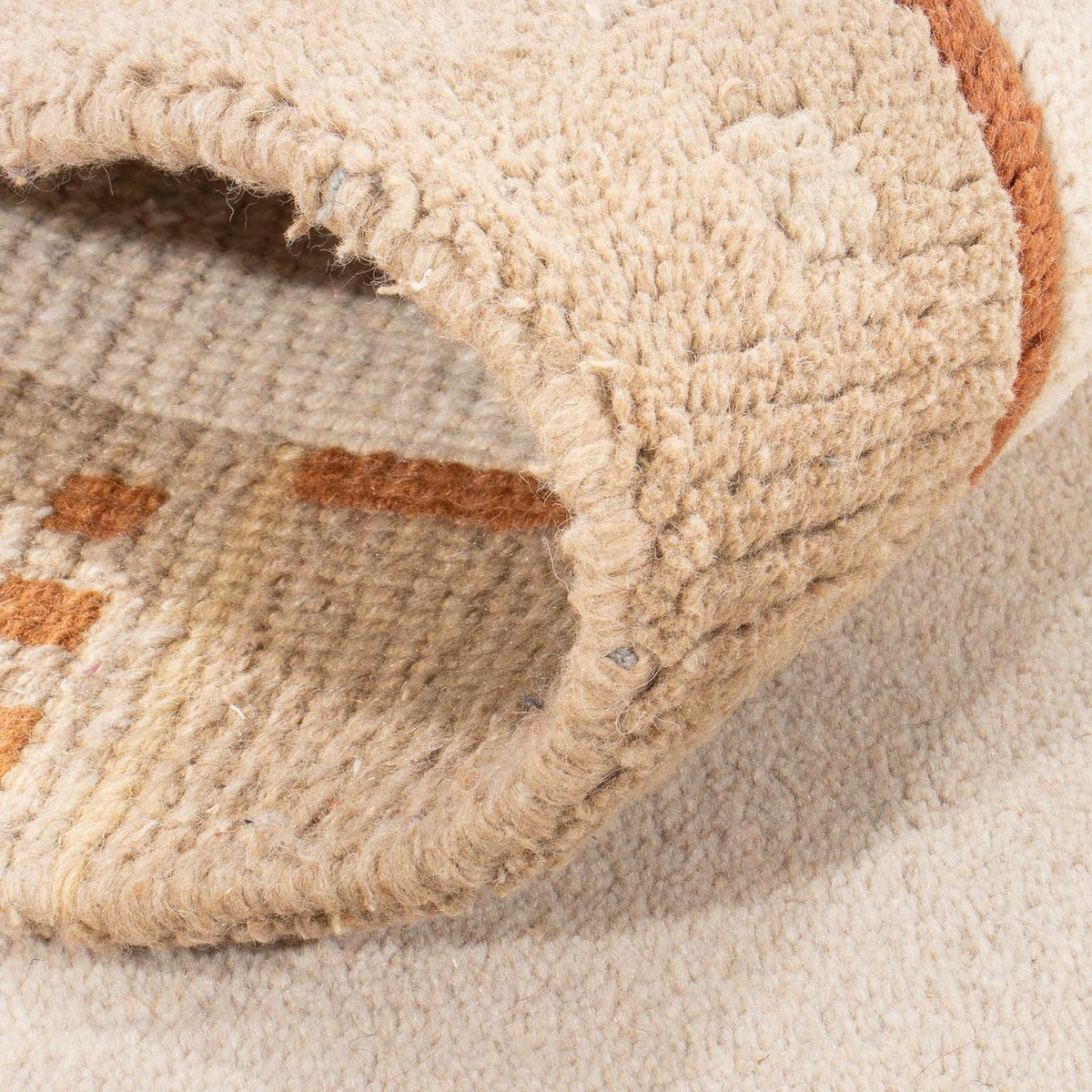 Dywan z Nepalu - 150 x 80 cm - beżowy