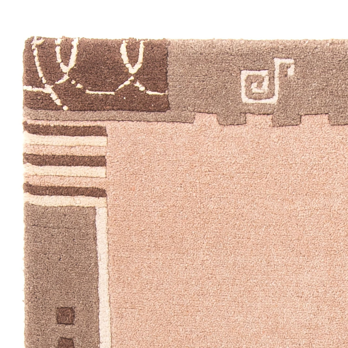 Dywan z Nepalu - 148 x 83 cm - jasnobrązowy