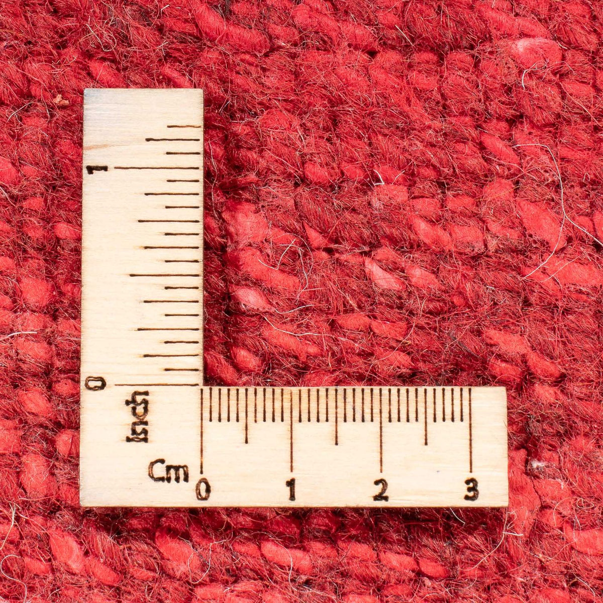 Dywan z Nepalu - 140 x 73 cm - czerwony