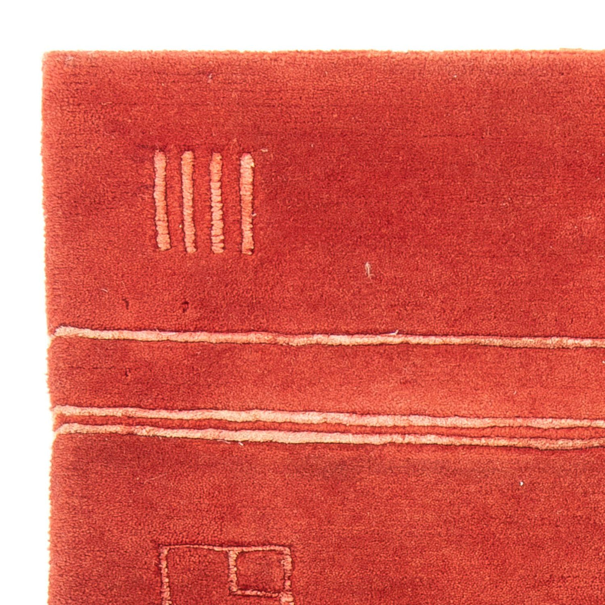 Dywan z Nepalu - 163 x 89 cm - czerwony