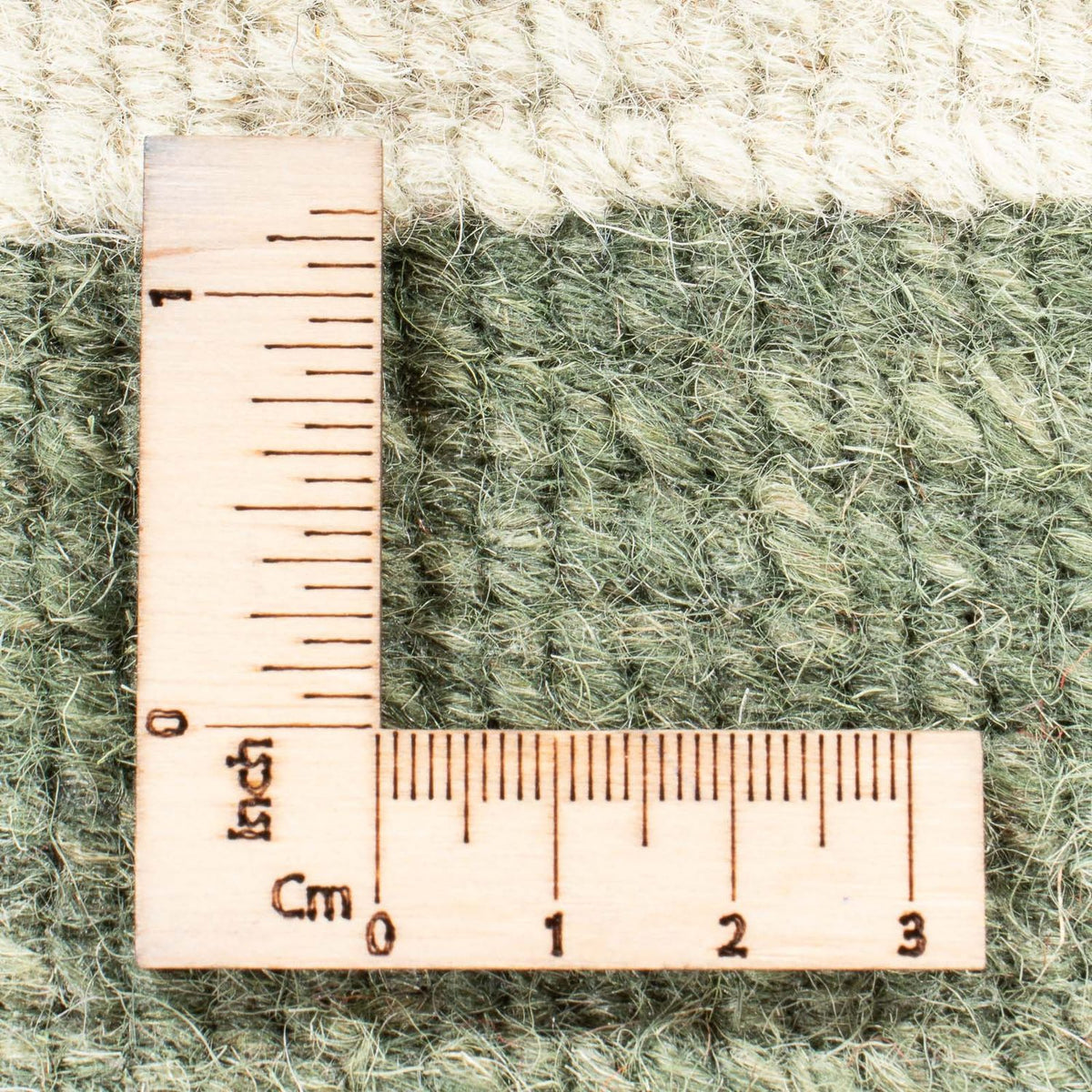 Dywan z Nepalu - 140 x 70 cm - oliwkowa zieleń