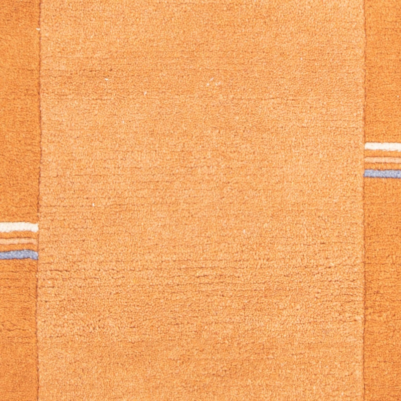 Dywan z Nepalu - 140 x 70 cm - pomarańczowy