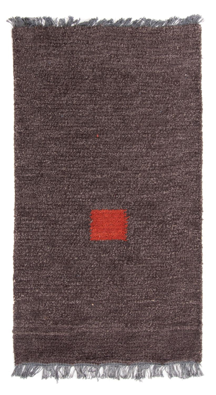 Dywan z Nepalu - 140 x 70 cm - szary