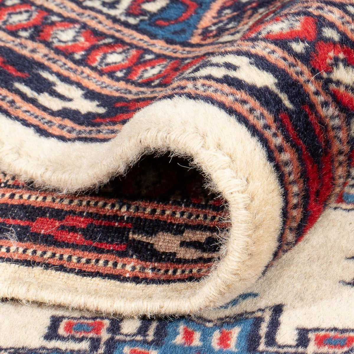 Dywan turkmeński - 155 x 90 cm - beżowy