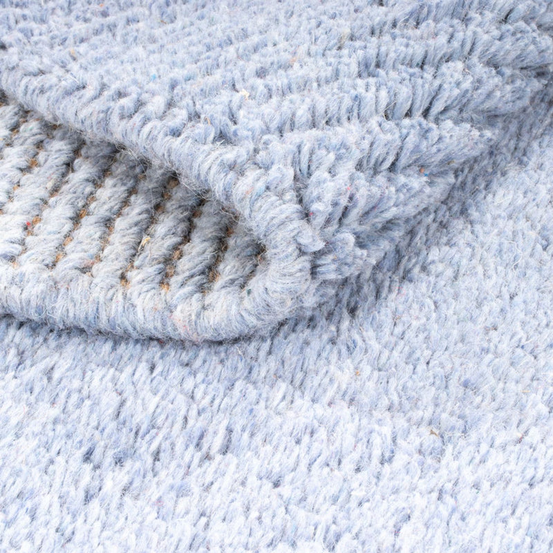 Dywan z Nepalu - 140 x 70 cm - jasnoniebieski