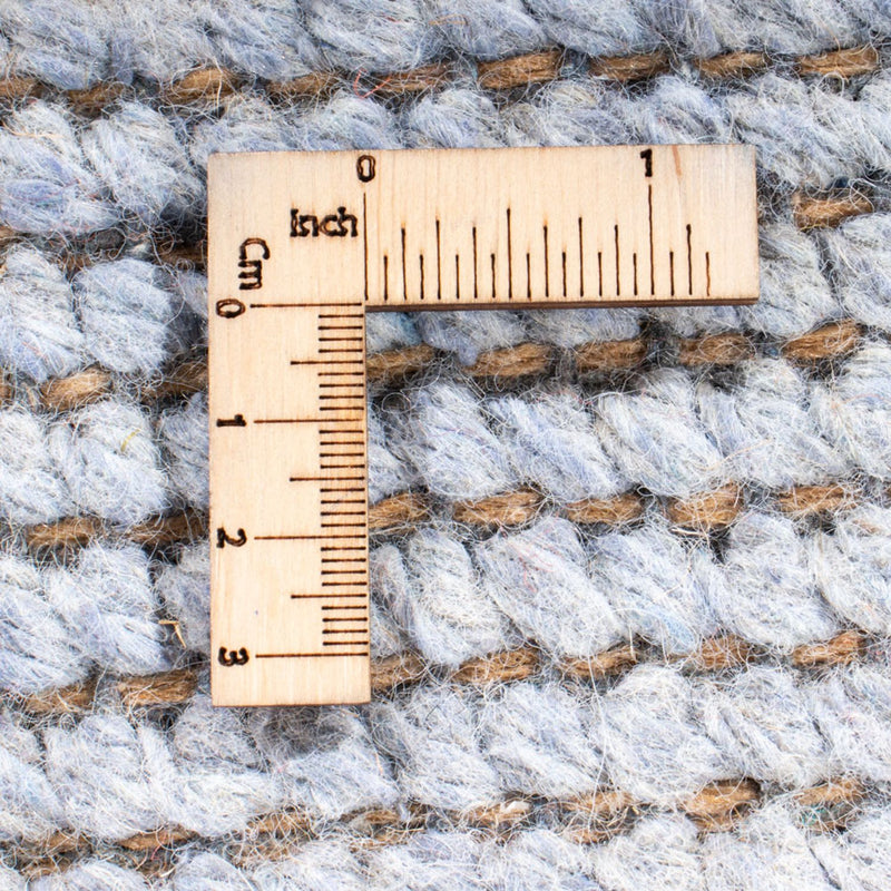 Dywan z Nepalu - 140 x 70 cm - jasnoniebieski