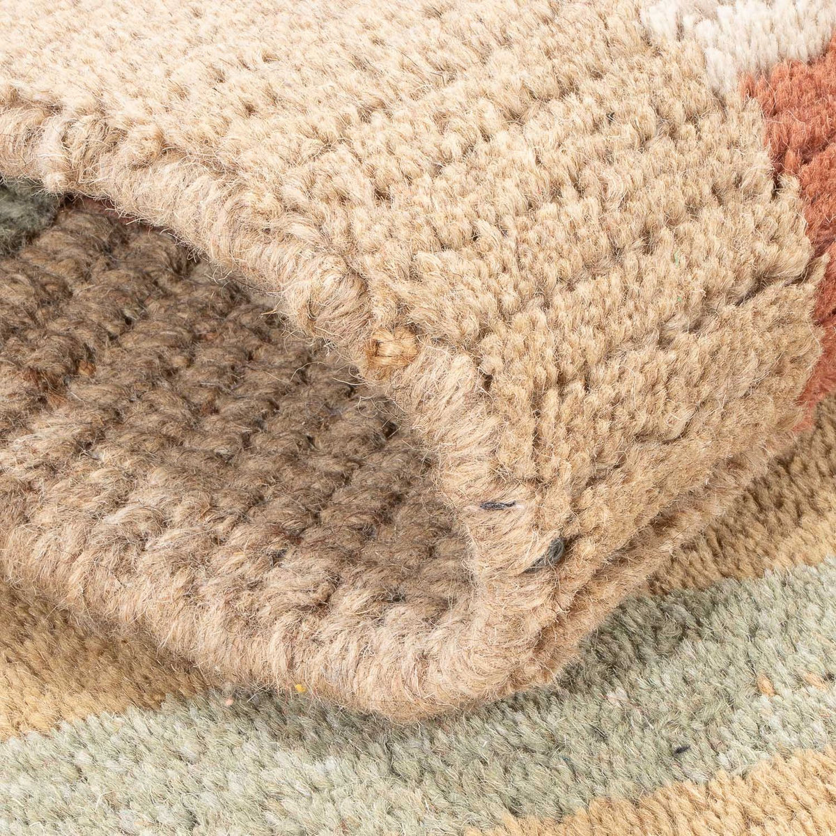 Dywan z Nepalu - 140 x 70 cm - wielokolorowy