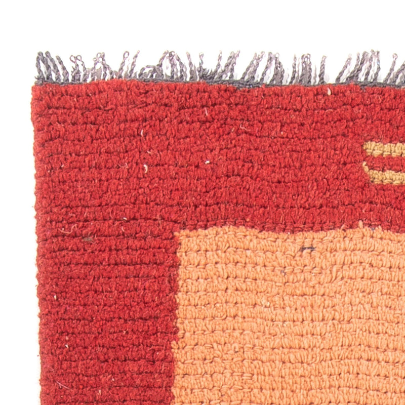 Dywan z Nepalu - 140 x 70 cm - pomarańczowy