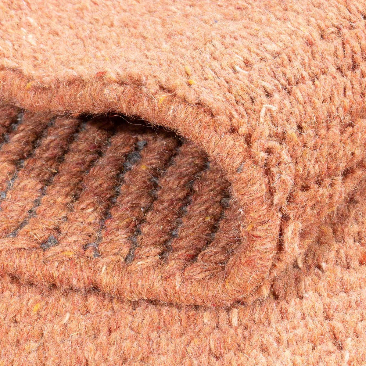 Dywan z Nepalu - 140 x 70 cm - łososiowy