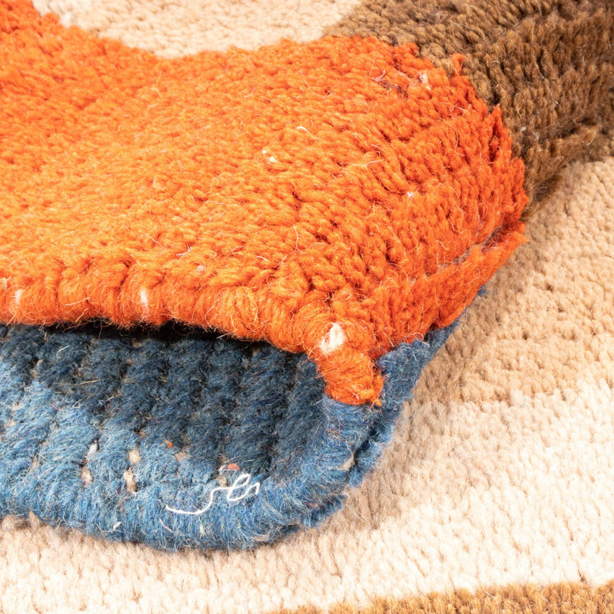 Dywan z Nepalu - 140 x 70 cm - wielokolorowy