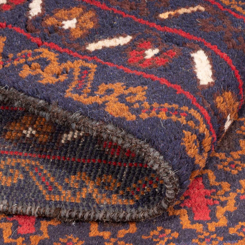 Dywan beludżycki - 131 x 72 cm - wielokolorowy