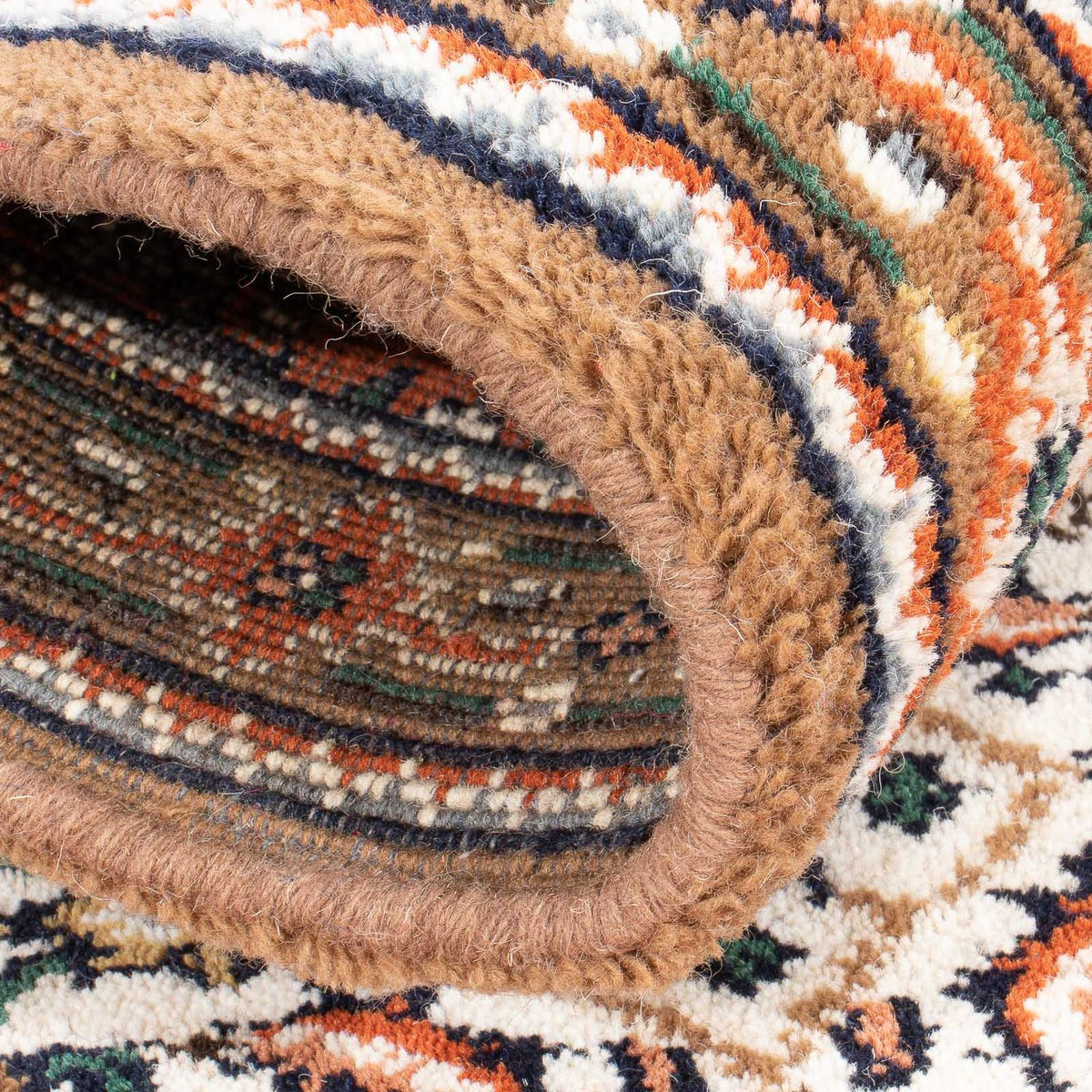 Orientalny dywan - Bijar - Indus - 144 x 74 cm - beżowy