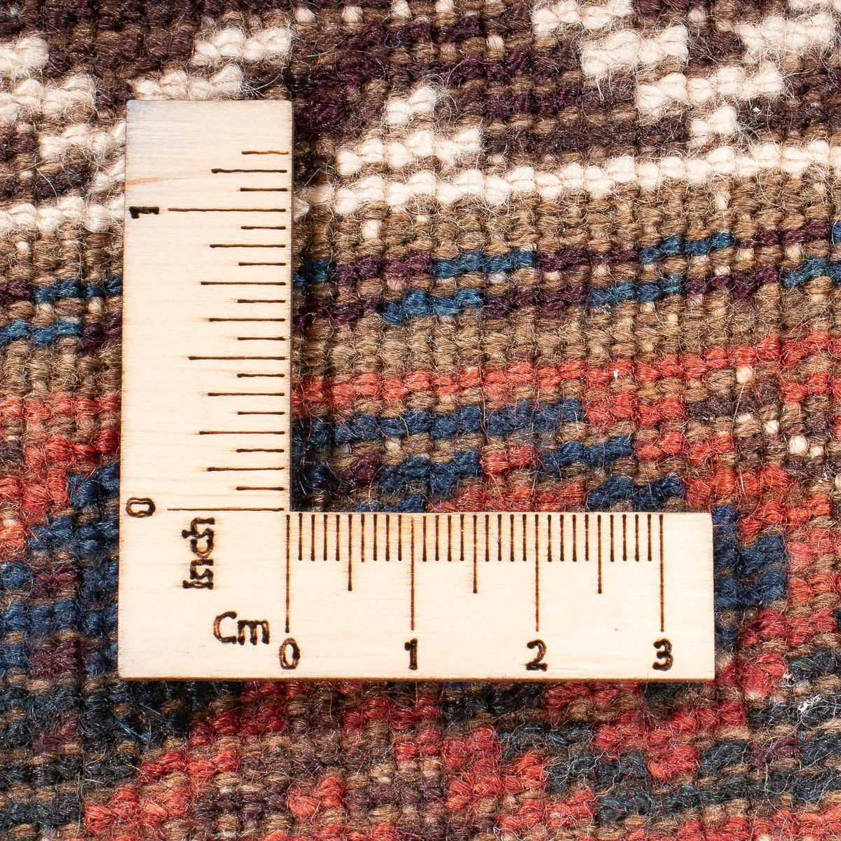 Dywan beludżycki - 103 x 58 cm - brązowy