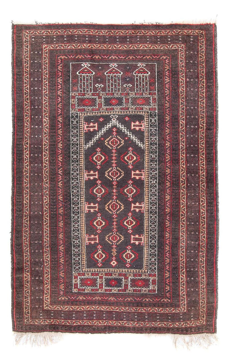 Dywan beludżycki - 136 x 90 cm - wielokolorowy