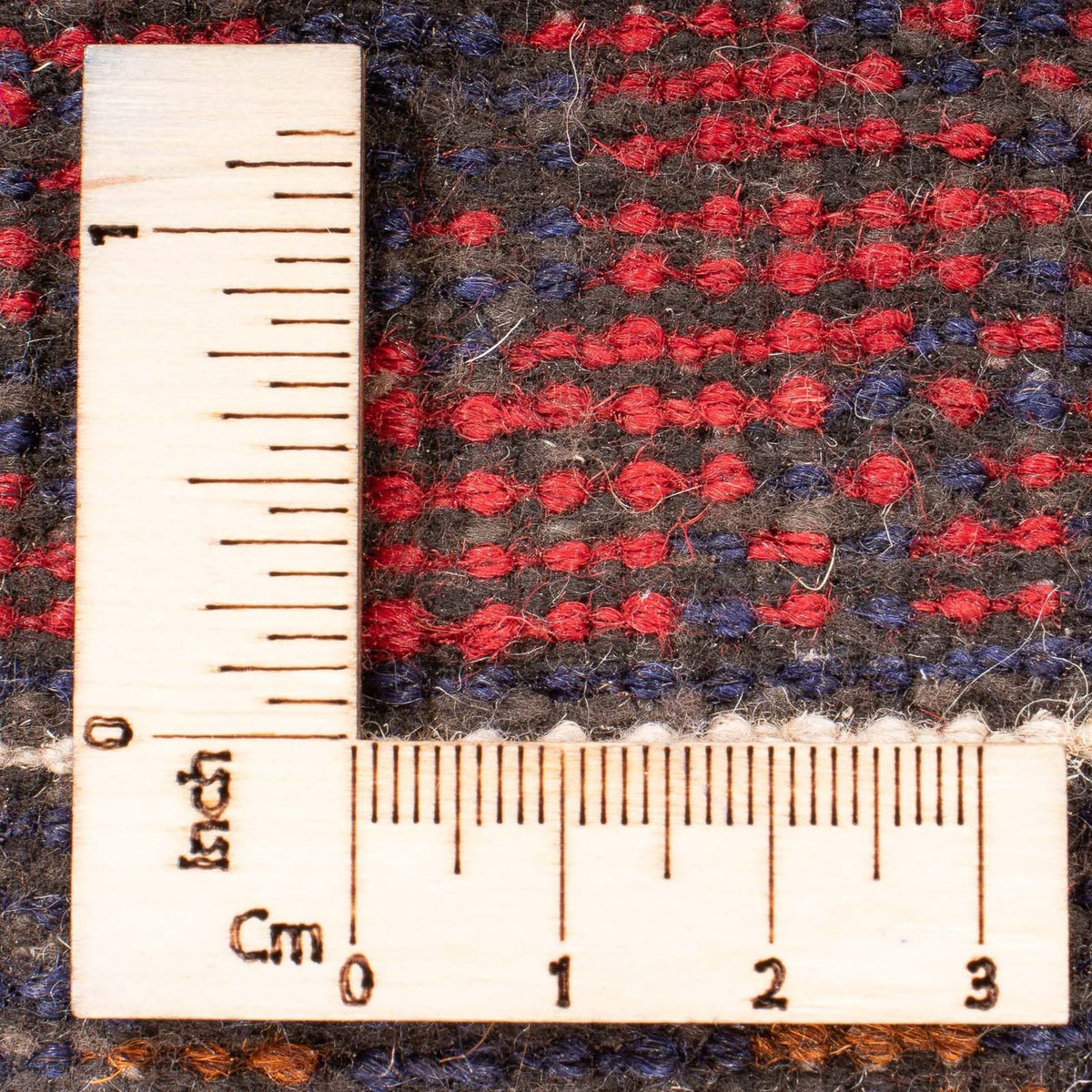 Dywan beludżycki - 122 x 79 cm - czerwony