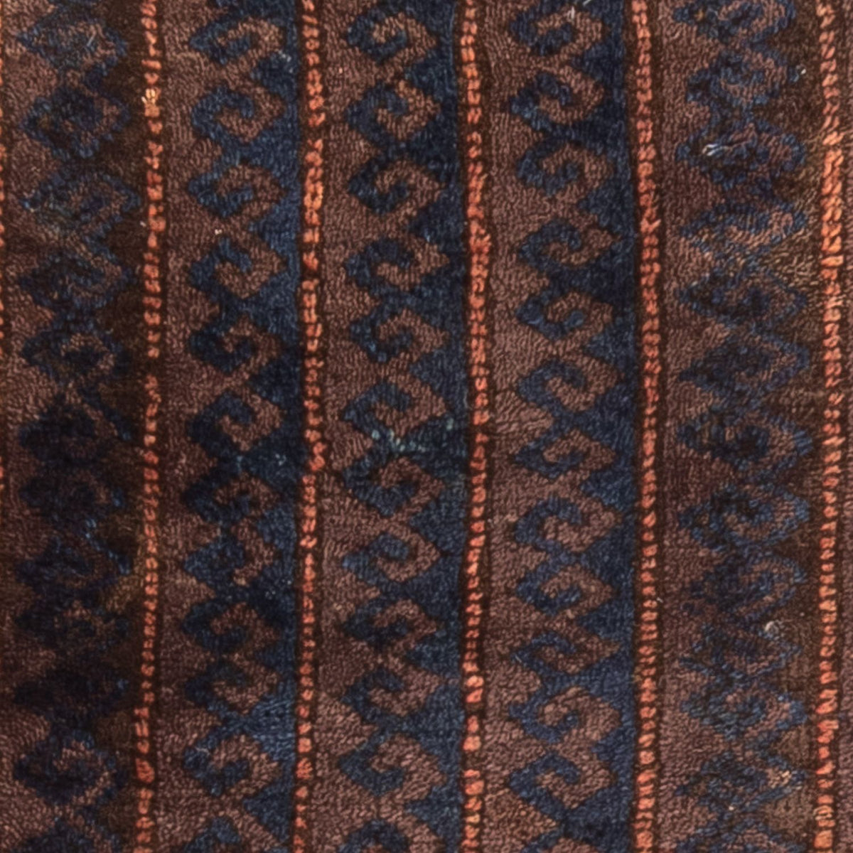 Dywan afgański - 100 x 61 cm - brązowy