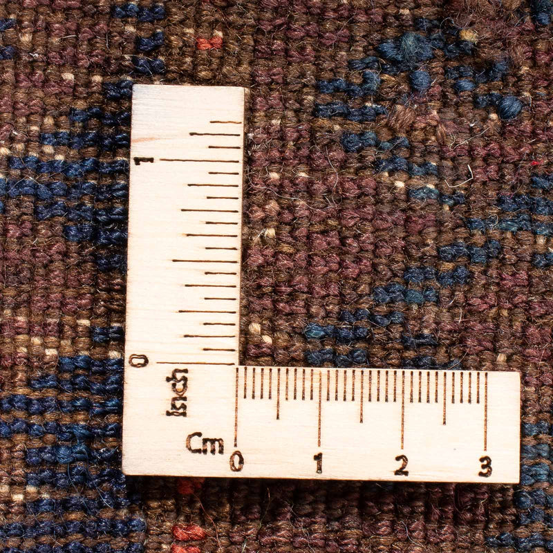 Dywan afgański - 100 x 61 cm - brązowy