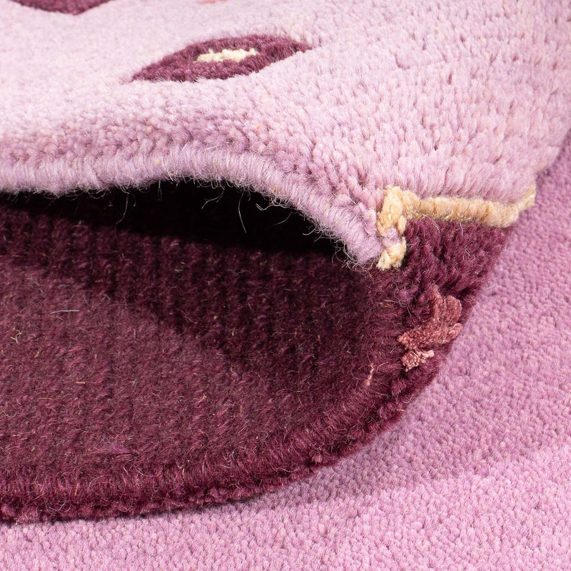 Dywan z Nepalu - 180 x 123 cm - fioletowy