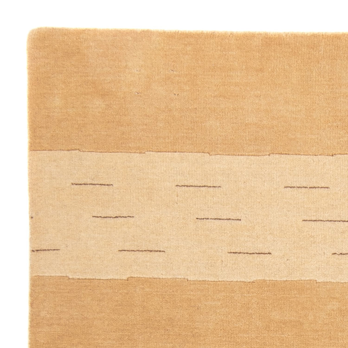 Dywan Gabbeh - Miękki - 183 x 121 cm - beżowy