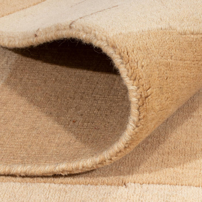 Dywan Gabbeh - Miękki - 183 x 121 cm - beżowy