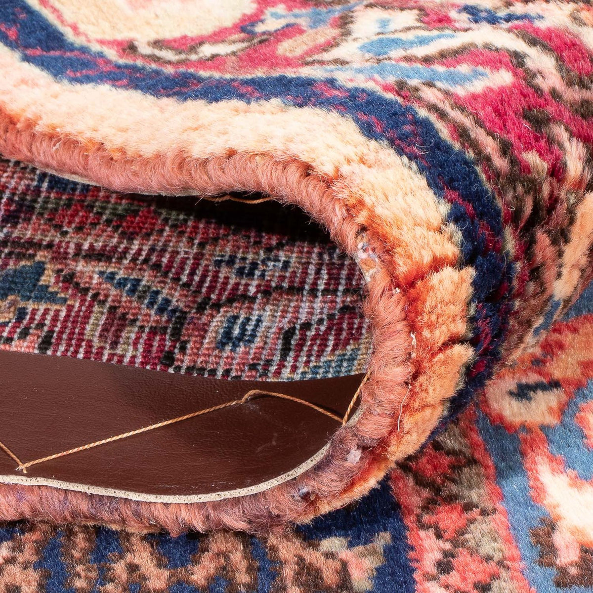 Dywan perski - Ghom - 128 x 105 cm - wielokolorowy