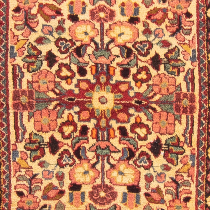 Biegacz Perski dywan - Nomadyczny - 205 x 75 cm - żółty