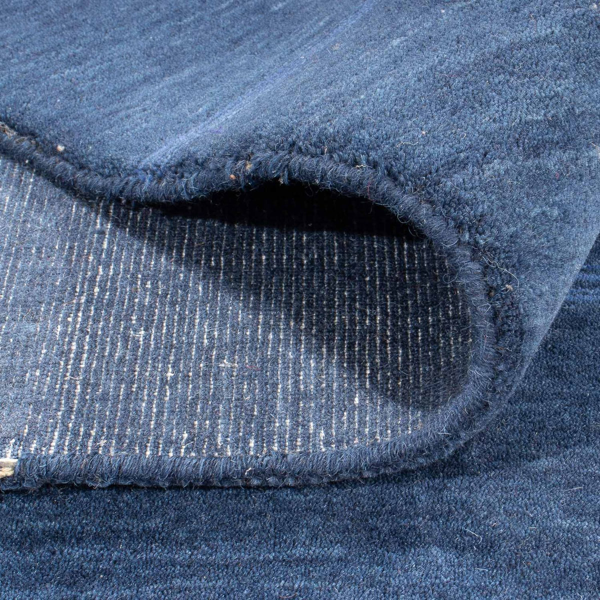 Dywan Gabbeh - Loribaft Softy - 240 x 174 cm - ciemnoniebieski