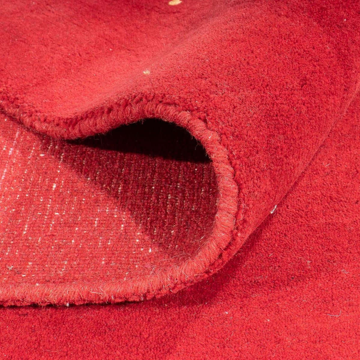 Dywan Gabbeh - Loribaft Softy - 241 x 176 cm - czerwony