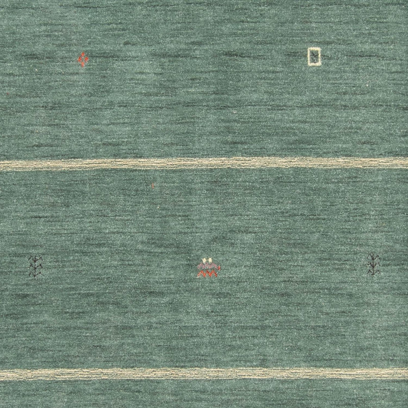 Dywan Gabbeh - Loribaft Softy - 250 x 200 cm - zielona