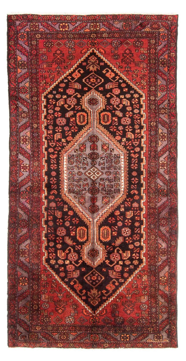 Biegacz Perski dywan - Nomadyczny - 287 x 150 cm - ciemnoniebieski