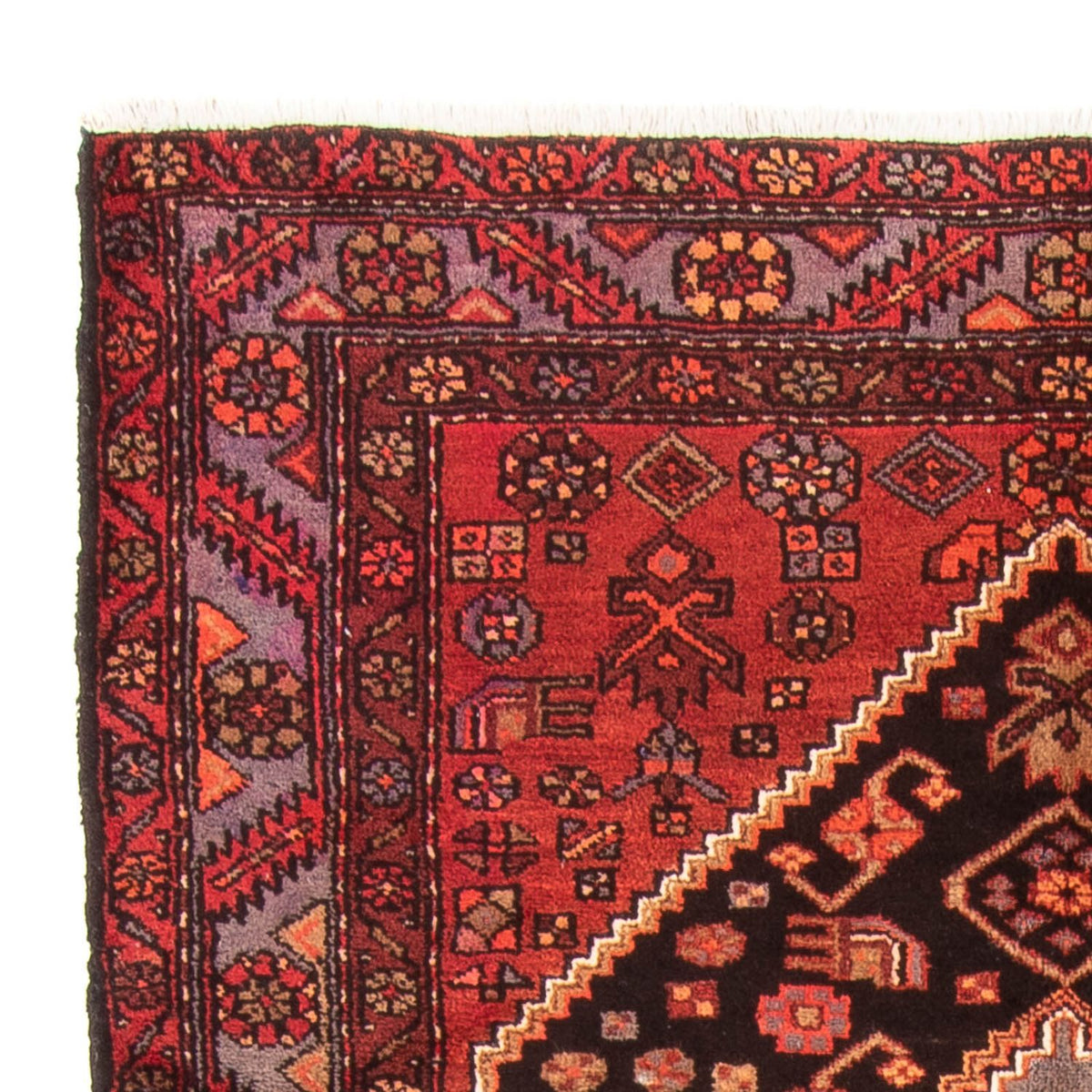 Biegacz Perski dywan - Nomadyczny - 287 x 150 cm - ciemnoniebieski