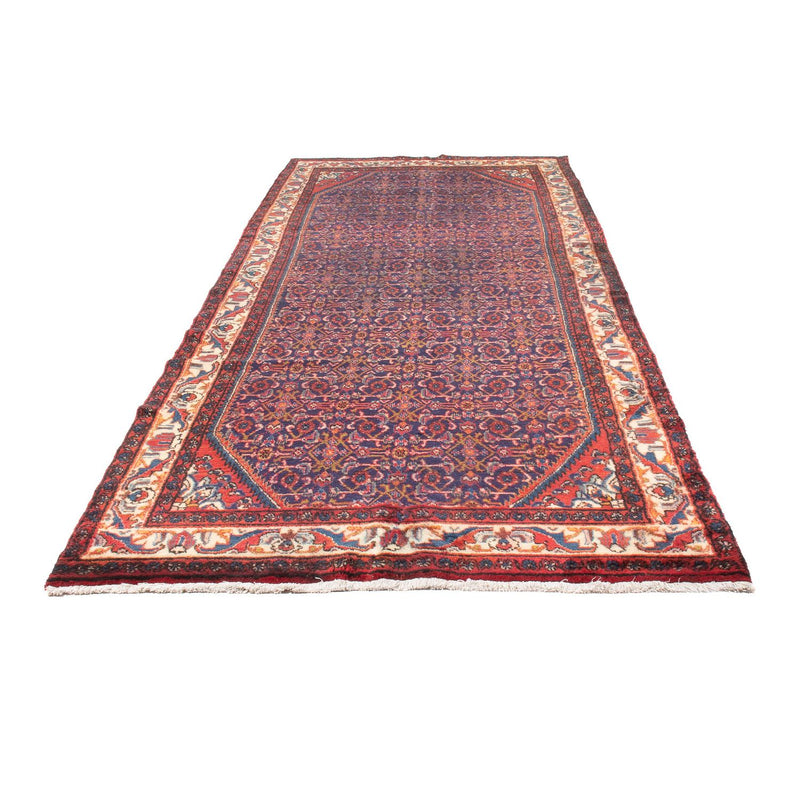 Biegacz Perski dywan - Nomadyczny - 372 x 153 cm - ciemnoniebieski