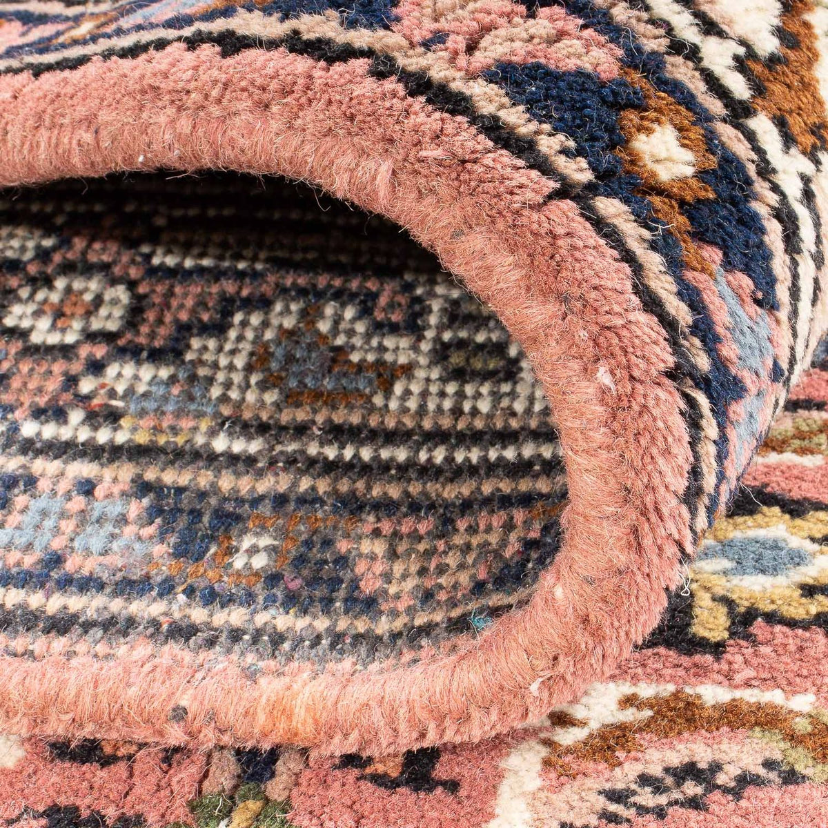 Orientalny dywan - Bijar - Indus - 240 x 170 cm - łososiowy