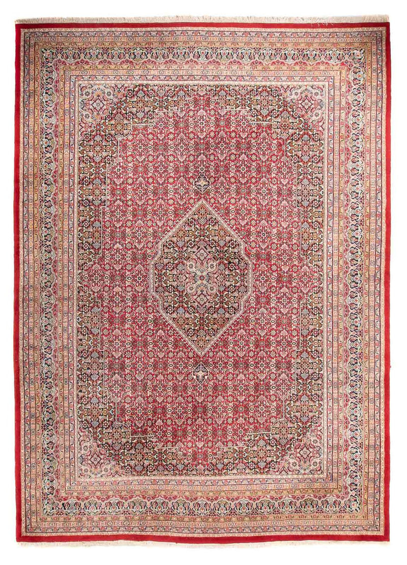 Orientalny dywan - Bijar - Indus - 407 x 305 cm - czerwony