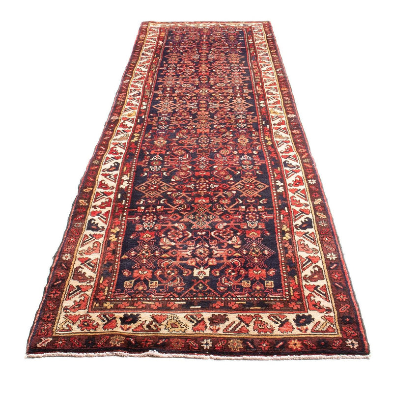 Biegacz Perski dywan - Nomadyczny - 412 x 105 cm - ciemnoniebieski