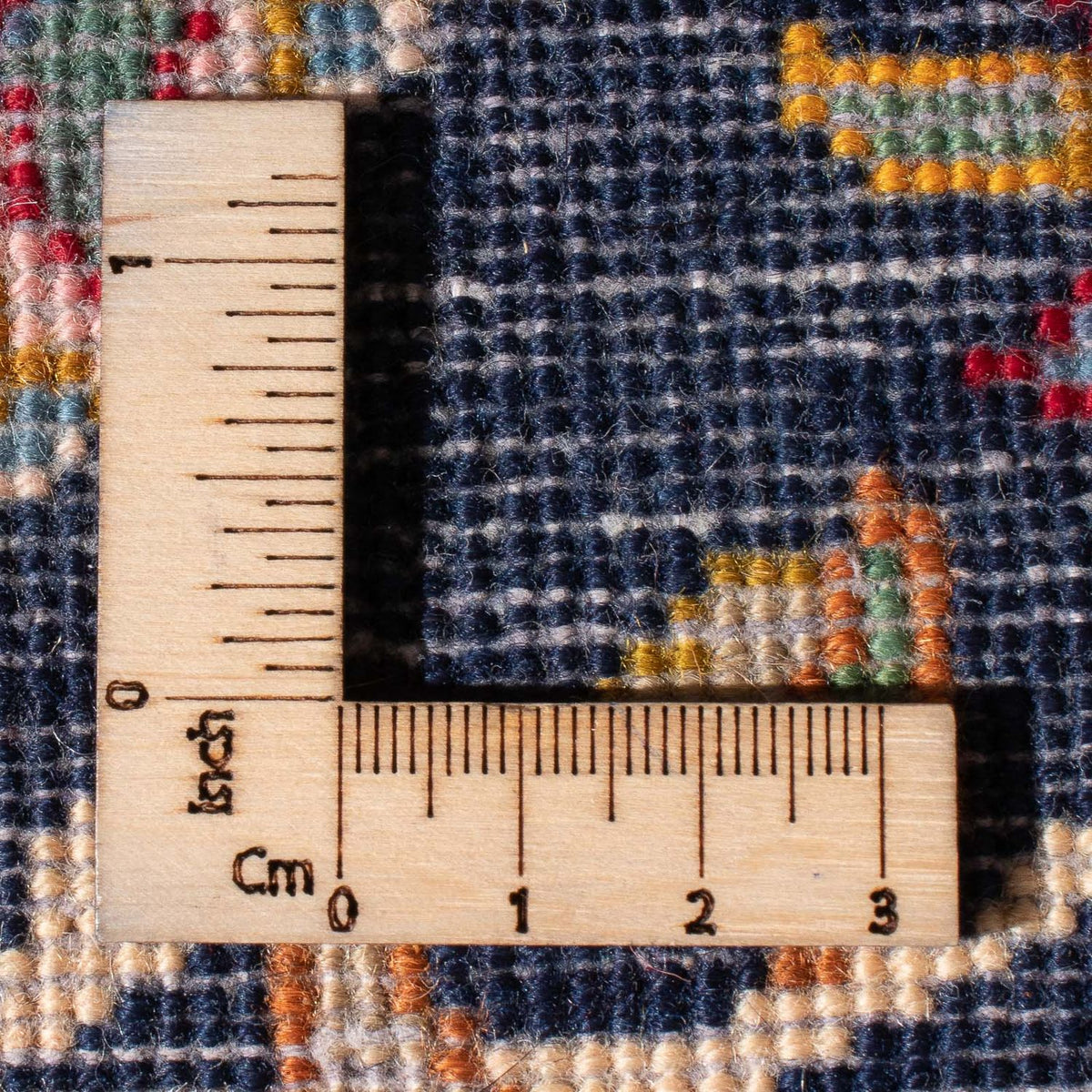 Dywan perski - Keshan - 390 x 300 cm - ciemnoniebieski