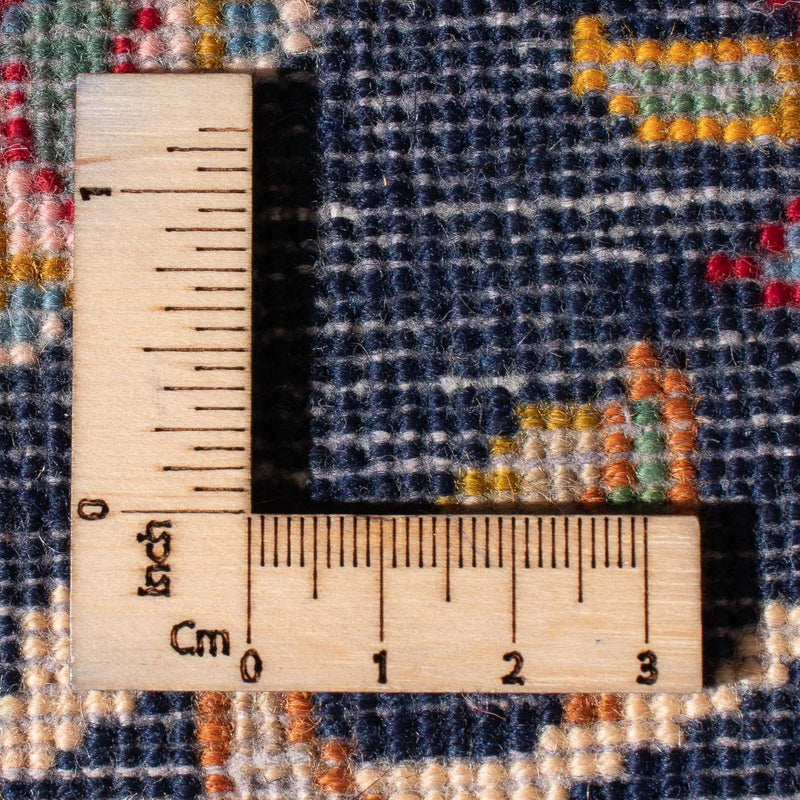 Dywan perski - Keshan - 390 x 300 cm - ciemnoniebieski